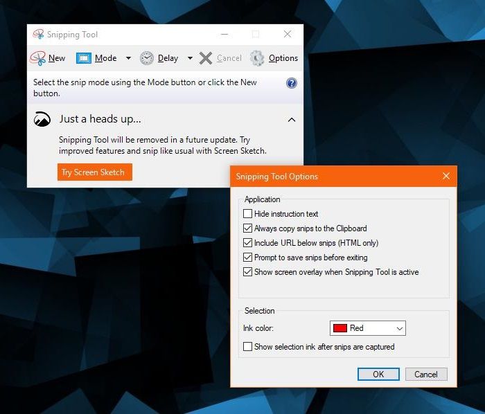Windows 10將棄用截圖工具 屏幕捕捉應用取而代之 Windows 10將棄用截圖工具 屏幕捕捉應用取而代之